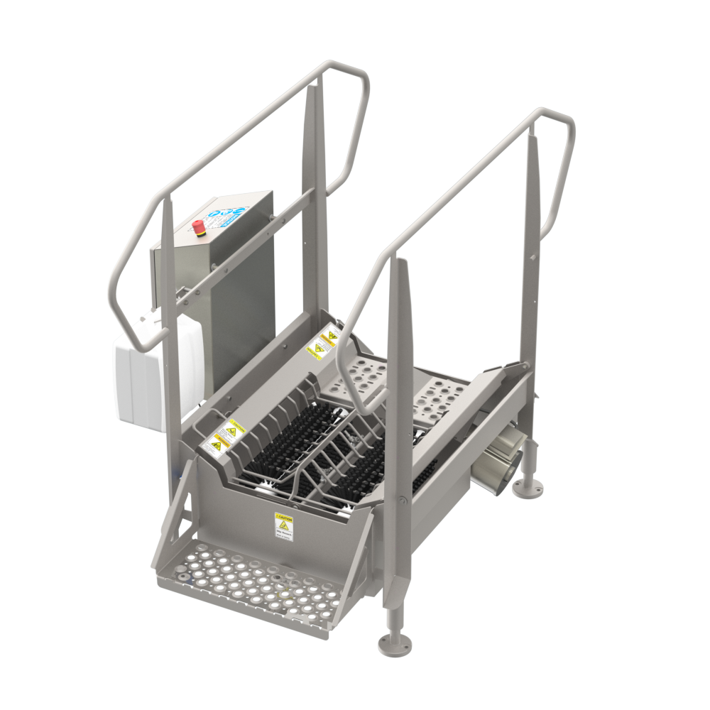 Step up your sanitation hygiene game BLX industrial boot scrubbers